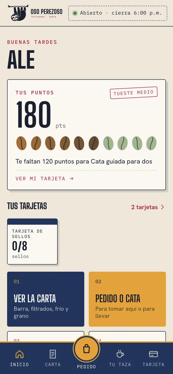 App de Oso Perezoso